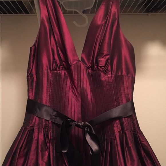 100% Silk Vintage Cocktail Dress - Picture 2 of 6